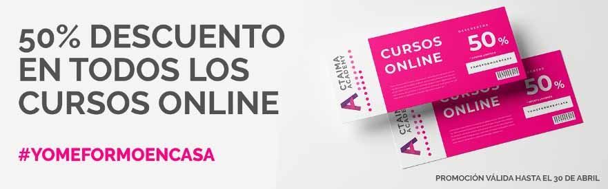 Grupo CTAIMA ofrece todos sus cursos Online al 50% hasta el 30 de abril