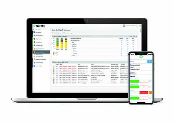 La nueva ampliación del software Quentic aumenta la seguridad de los trabajos de mantenimiento