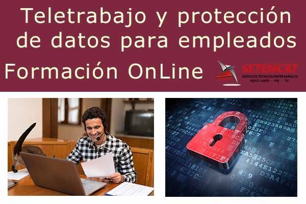 Formación OnLine: teletrabajo y protección de datos