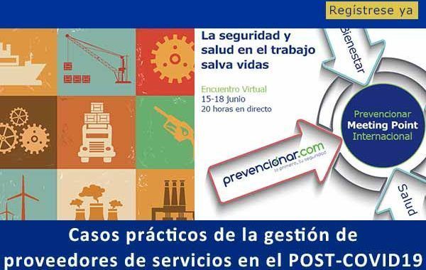 Casos prácticos de la gestión de proveedores de servicios en el POST-COVID19 #webinar