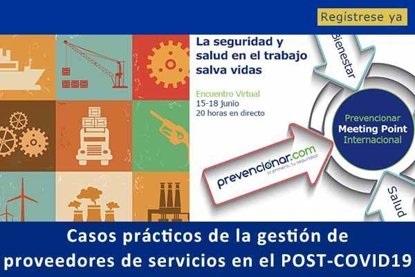 Casos prácticos de la gestión de proveedores de servicios en el POST-COVID19 #webinar