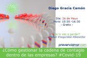 Cómo gestionar la cadena de contagio dentro de las empresas #webinar