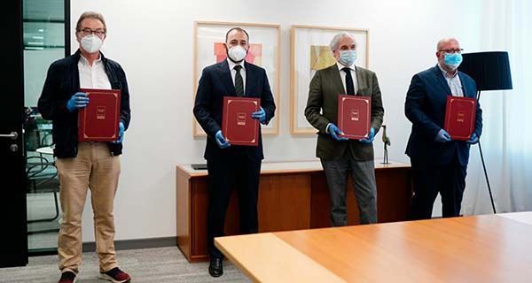 La Comunidad y los agentes sociales firman un acuerdo sobre la prevención de riesgos laborales
