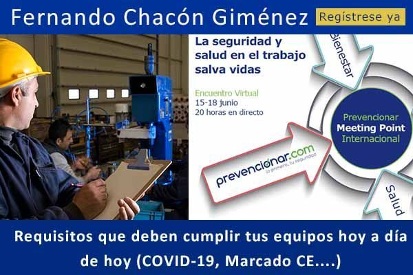 Requisitos que deben cumplir tus equipos hoy a día de hoy (COVID-19, Marcado CE....)