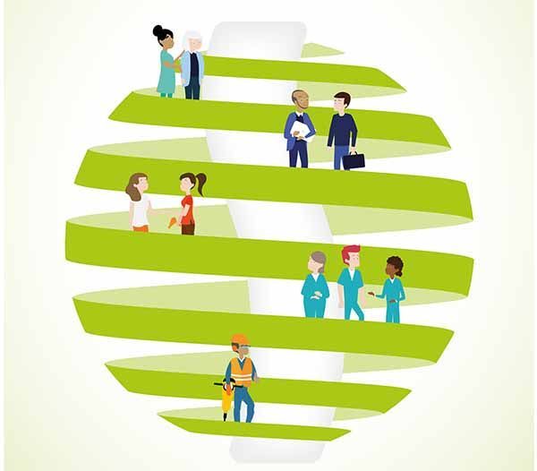 Trabajos saludables: Relajemos las cargas