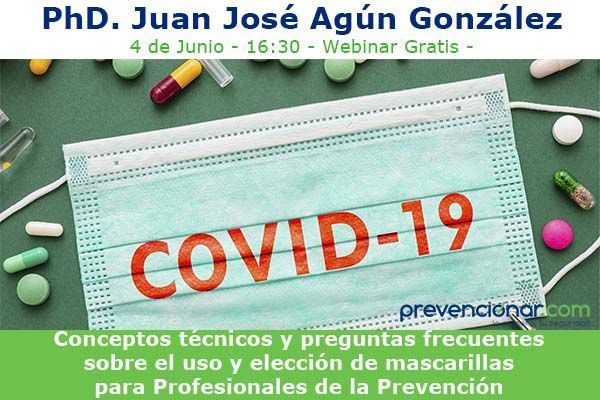 Conceptos técnicos y preguntas frecuentes sobre el uso y elección de mascarillas para Profesionales de la Prevención