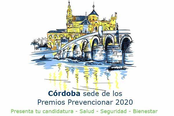 Córdoba sede de los Premios Prevencionar 2020