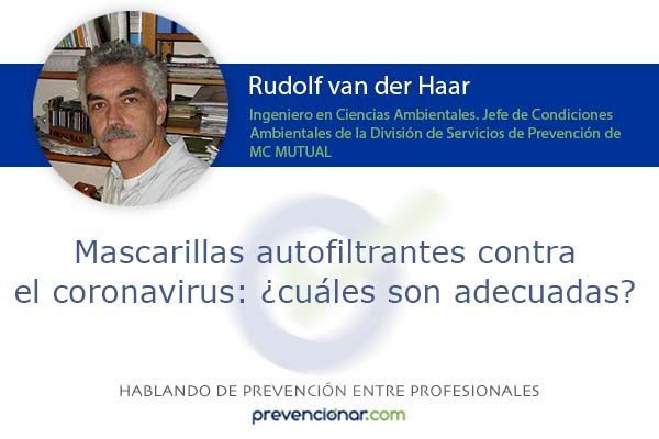 Mascarillas autofiltrantes contra el coronavirus: ¿cuáles son adecuadas?