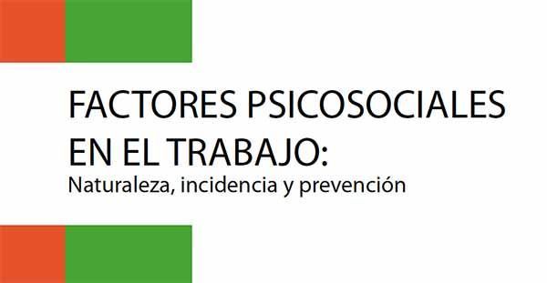 factores psicosociales en el trabajo