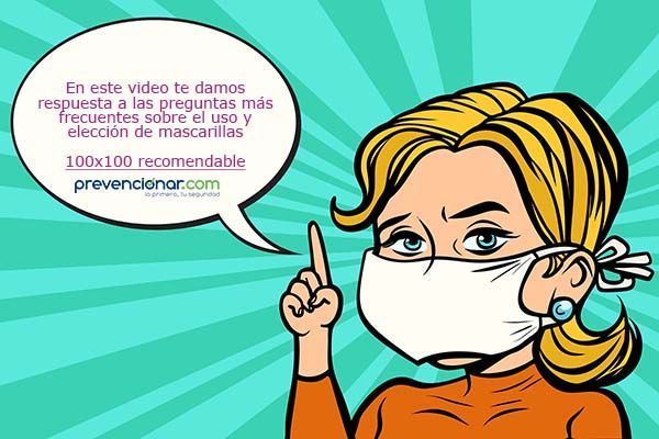 preguntas y respuestas sobre mascarillas de protección