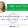 ¿Son eficaces frente al COVID-19 los equipos generadores de ozono?