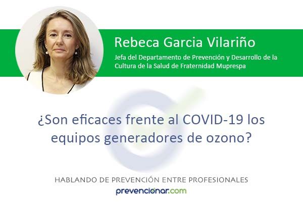 ¿Son eficaces frente al COVID-19 los equipos generadores de ozono?
