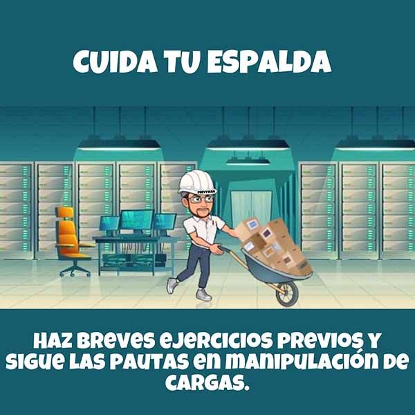 Prevyman: cuida tu espalda