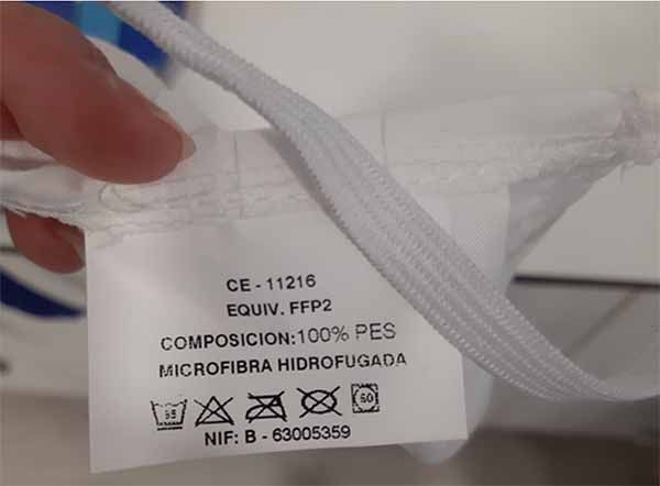 mascarilla higiénica