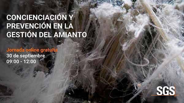 Jornada Técnica OnLine: concienciación y prevención en la gestión del amianto