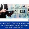 ISO Survey 2019: Conoce el número de certificados en el mundo