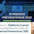 La "bailaora" Estefanía Cuevas estará presente en la Gala de los Premios Prevencionar 2020