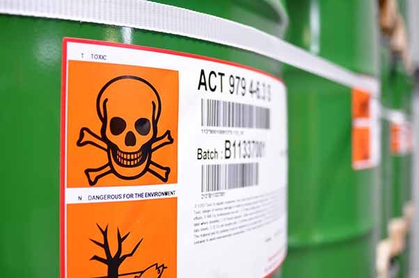 5 Características para los envases empleados en los trasvases de productos químicos