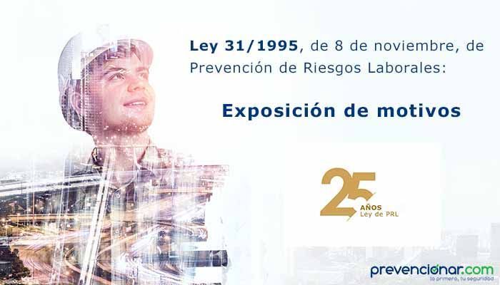 Ley 31/1995, de 8 de noviembre, de prevención de Riesgos Laborales