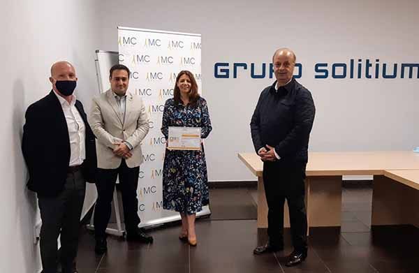 MC MUTUAL reconoce a SOLITIUM SUROESTE, S.L con la distinción ‘Cero es +’
