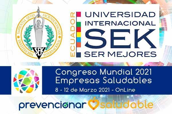 La Universidad Internacional SEK Ecuador se suma al Congreso Mundial de Empresas Saludables