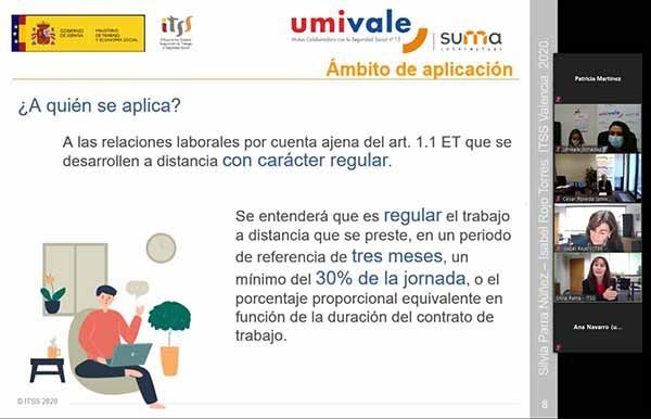umivale y la Inspección de Trabajo y Seguridad Social despejan