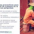 9 Medidas preventivas para el control de trabajos en la atmósferas peligrosas