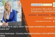 Congreso Mundial Empresa Saludable – Entrevista a la Francisca Sanhueza