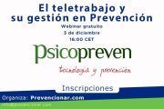 El teletrabajo y su gestión en Prevención #webinar