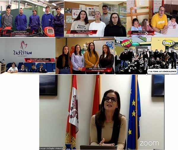 LA JUNTA PREMIA LOS TRABAJOS DE PREVENCIÓN DE RIESGOS LABORALES REALIZADOS POR LOS ALUMNOS DE CASTILLA Y LEÓN