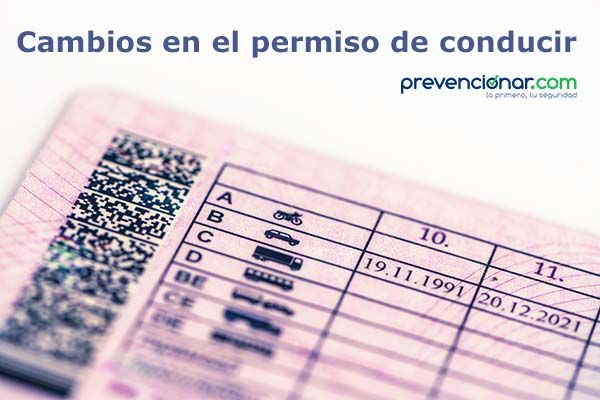 Cambios en el permiso de conducir ¿quieres conocerlos?