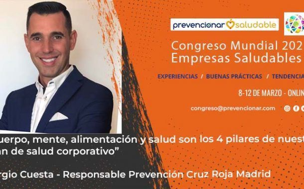 Congreso Mundial Empresa Saludable – Entrevista a: Sergio Cuesta