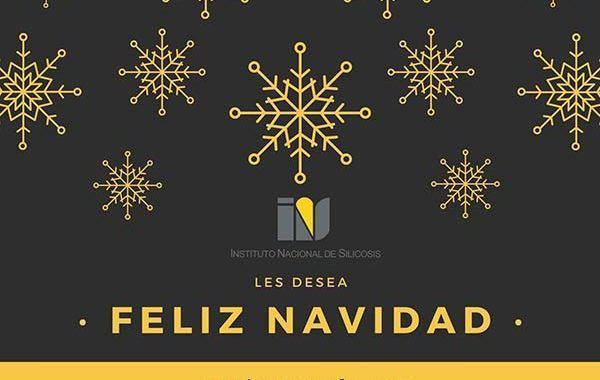 El Instituto Nacional de Silicosis les desea Feliz Navidad
