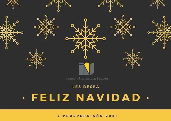 El Instituto Nacional de Silicosis les desea Feliz Navidad