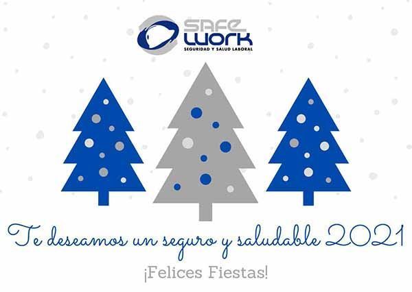 Safe Work Seguridad y Salud Laboral les desea un seguro y saludable 2021