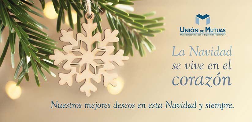 Unión de Mutuas: Os deseamos un Feliz 2021