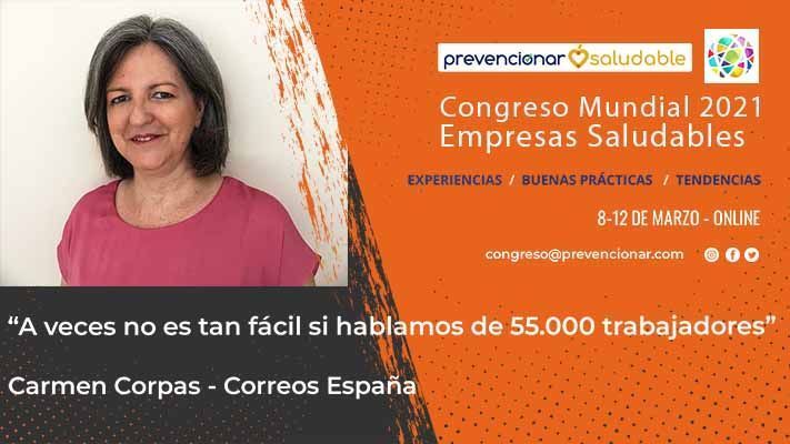 Carmen Corpas - Congreso Empresas Saludables