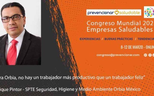 Congreso Mundial Empresa Saludable – Entrevista a: Enrique Pintor