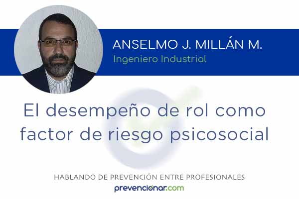 El desempeño de rol como factor de riesgo psicosocial