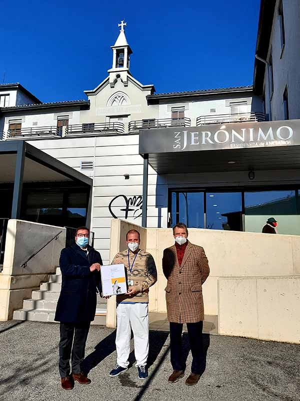 MC MUTUAL distingue a la Residencia San Jerónimo de Estella por su apuesta por la prevención de riesgos laborales