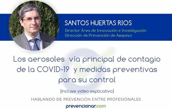 Los aerosoles  vía principal de contagio de la COVID-19  y medidas preventivas para su control
