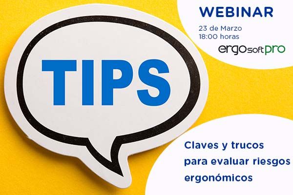 Claves y trucos para evaluar riesgos ergonómicos #webinar