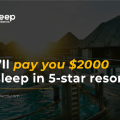 En este trabajo te pagan por dormir 2.000 euros en un hotel de 5 *****