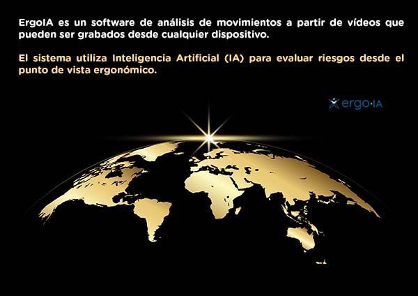 ErgoIA es un software de análisis de movimientos a partir de vídeos que pueden ser grabados desde cualquier dispositivo.
