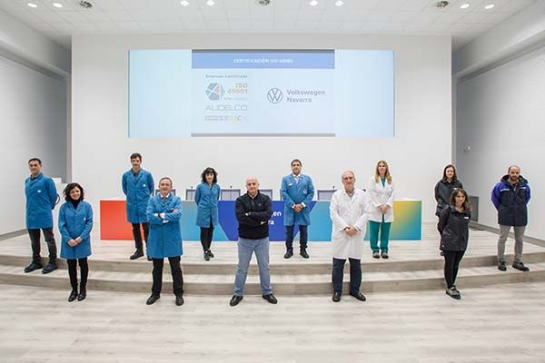 Volkswagen Navarra obtiene la certificación ISO 45001 en Seguri
