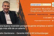 Congreso Mundial Empresa Saludable – Entrevista a: John J. Zambrano Celly