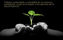 Trabajo sustentable y saludable en un entorno cambiante: ¿Cuál es el papel y los aportes de la Salud Pública?