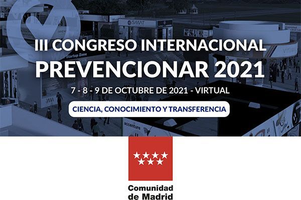 El IRSST de la Comunidad de Madrid se suma al III Congreso Internacional Prevencionar