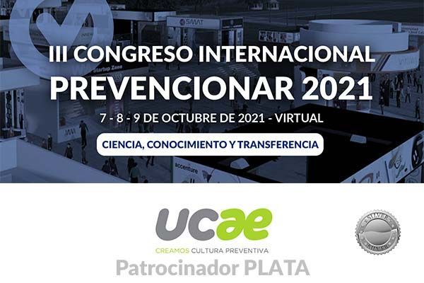 UCAE se convierte en patrocinador PLATA del III Congreso Internacional Prevencionar