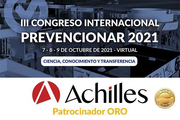 Achilles se convierte en patrocinador ORO del Congreso Internacional Prevencionar 2021